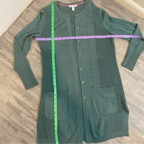 Isaac Mizrahi Live Duster Sweater Cardigan - Picture 8 of 16